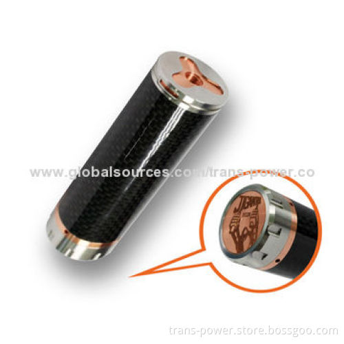 Itsuwa Jigantor 4,000mAh magnetic bottom button carbon fiber mechanical vapor mod